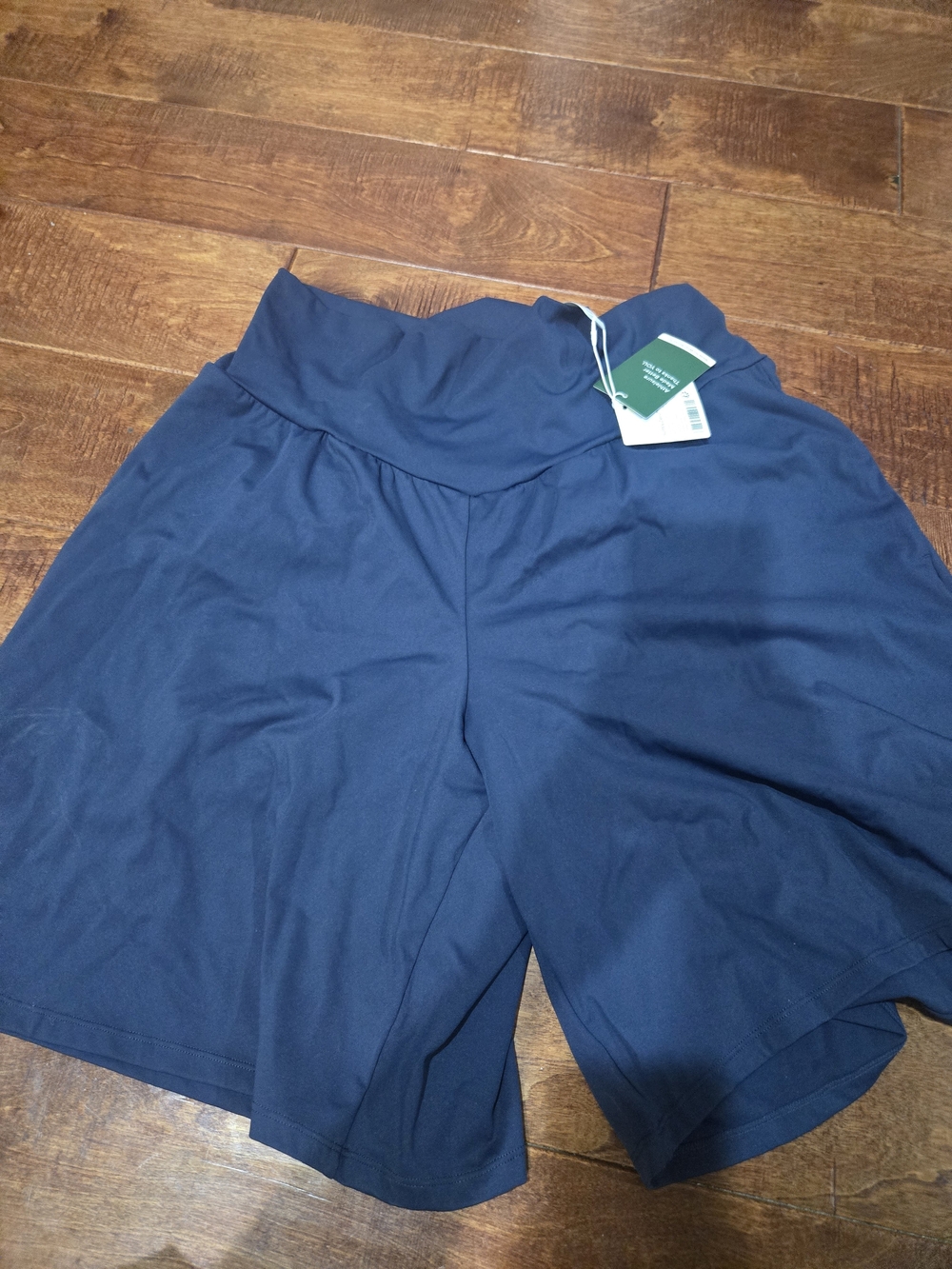 HALARA Navy Blue Women’s High-Waist Athletic Shorts